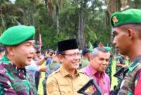 Gugur Satu, Zulmaeta Sambut Kepulangan Satgas Pamtas Yonif 131/Braja Sakti: “Kalian Kebanggaan Bangsa”