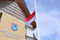 Pemko Payakumbuh Instruksikan Kibarkan Bendera Setengah Tiang Tiga Hari, Hormati Wafatnya Try Sutrisno