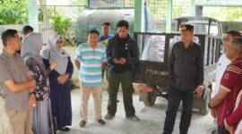 Wakil Wali Kota Payakumbuh Elzadaswarman menghadiri Lomba Operasi Semut Serentak LPM Kecamatan Payakumbuh Timur di TPS3R Mancang Labu, Jumat (21/8/2026).
