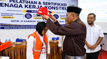 75 Pekerja Konstruksi Karimun Ikuti Pelatihan Kompetensi dan Sertifikasi 2026 — Batam Hari Ini