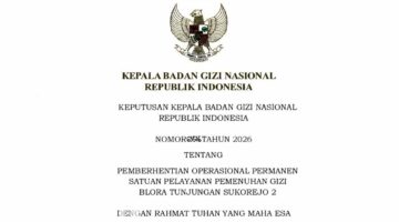 BGN Hentikan Permanen SPPG Sukorejo 2 Blora Pasca Peristiwa Keracunan MBG