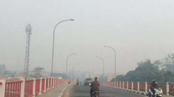 BMKG: Kualitas Udara di Palembang Berbahaya Akibat Kabut Asap