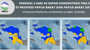 BMKG Memprakirakan Kualitas Udara Fakfak Cukup Baik hingga Tiga Hari Ke Depan