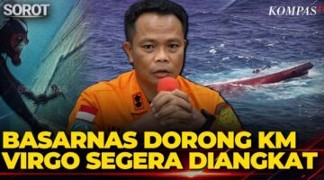 Basarnas Desak KM Virgo Transport 8 Segera Diangkat, Ungkap Kendala Evakuasi