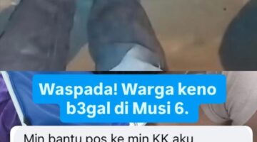 Beredar video viral seorang pria yang bekerja di MBG mengaku dirampok saat melintasi jembatan Musi 6 dini hari