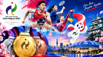Berikut klasemen medali Asian Games ke-20 terbaru: China terus mendominasi.