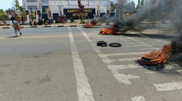 Demo Tolak PSN dan Pencabutan SK Bupati Kembali Digelar