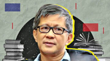 Foto Wapres Jadi Latar Kampus UNAIR, Rocky Gerung Lempar Tajam ke Gibran
