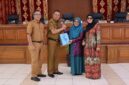 Wakil Wali Kota Payakumbuh Elzadaswarman menyampaikan Nota Keuangan RAPBD Tahun Anggaran 2027 dalam rapat paripurna DPRD Kota Payakumbuh, Senin (14/09/2026).