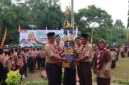 Ketua Kwarcab Gerakan Pramuka Kota Payakumbuh Rida Ananda menutup BOBB XX Tahun 2026 dalam rangkaian peringatan Hari Pramuka ke-65.