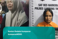 Istri Joni Curanmor Lampung yang dulu viral kini ditangkap karena kasus narkoba