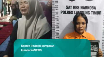 Istri Joni Curanmor Lampung yang dulu viral kini ditangkap karena kasus narkoba