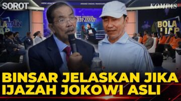 Jika ijazah Jokowi asli, Binsar bicara soal akibat hukumnya