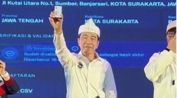 Jokowi Pamer KTA PSI di Depan Kader Bandung, Ini Isi Kartunya — BaliNews.id