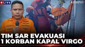 MEMPERBARUI! Tim Selam Basarnas Evakuasi 1 Jenazah Korban KM Virgo, 125 Korban Masih Dicari