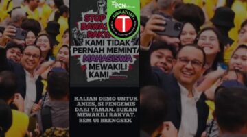 Menyesatkan: Foto Anies Baswedan Ikut Demo BEM UI