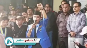 PMII Jember Kawal Demo Petani Silo DPRD Jember, Tolak Markas Batalyon TP