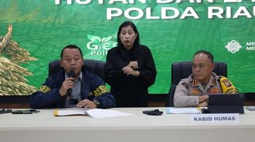 Polda Riau Tetapkan 61 Tersangka Karhutla, Luas Kebakaran Capai 3.387 Hektare