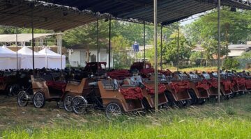 Prabowo Kirim 220 Becak Listrik ke Karawang, Ini Sasaran Penerimanya