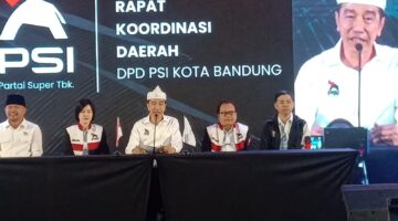 Rakor PSI Kota Bandung, Jokowi meminta struktur partai tidak sekedar lengkap: harus hidup dan bekerja