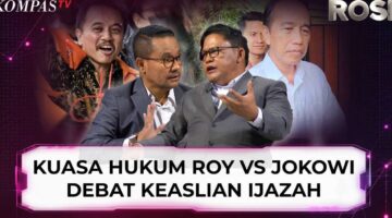 Roy Suryo dituding fitnah Jokowi, kuasa hukumnya memperdebatkan keaslian ijazahnya