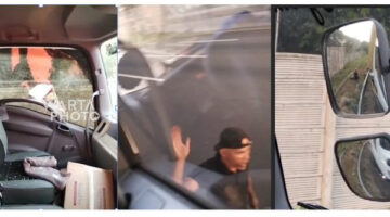 Virus! Sopir asal Pati mencuri ban truk di Balaraja, mengaku kaca armadanya pecah » Wartaphoto.net