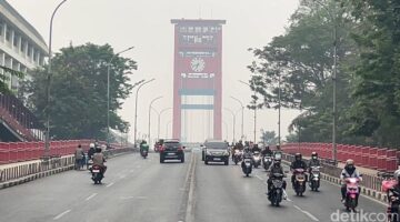 BMKG Waspadai Kabut Asap Hutan dan Kehutanan Masuk ke Palembang