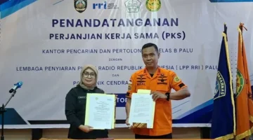 Basarnas Palu Gandeng RRI dan Politeknik Cendrawasih Perkuat Informasi Darurat