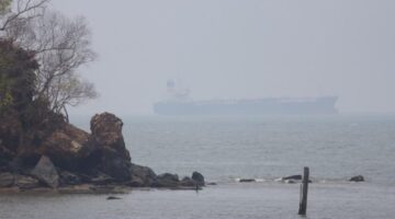 Cuaca Kalimantan, Peluang Terjadinya Badai Petir di Kalimantan Utara, Kalimantan Timur, dan Kalimantan Selatan Udara Kabur