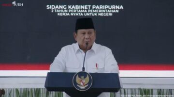 Dua Tahun Memimpin Indonesia, Prabowo: Saya bangga jadi presiden kalian