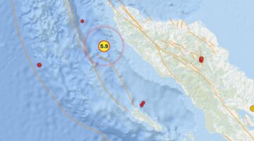 Gempa berkekuatan M 5,9 di Calang Aceh Jaya dirasakan di 8 wilayah