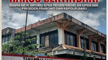 KEPOLISIAN DAN PRESIDEN BARU PRABOWO HARUS MELANGKAH: MENARIK BUPATI BANYUMAS DAN MENTERINYA!