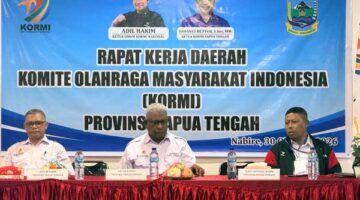KORMI Papua Tengah Perkuat Olahraga Rekreasi, Pengurus Deiyai ​​Resmi Dilantik