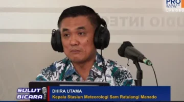Pantauan BMKG, kabut asap di Manado mulai berkurang