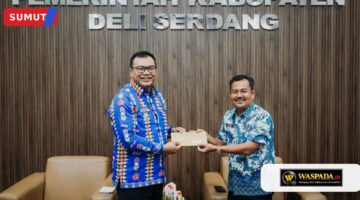 Percepat Informasi Bencana, BMKG Serahkan Peralatan WES ke Pemkab Deliserdang