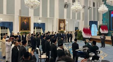 Prabowo Lantik Ketua dan Anggota Wantimpres