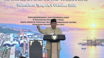 Presiden Prabowo Sebut IWIP Halmahera Serap 100 Ribu Tenaga Kerja