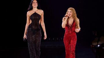 Shakira Berkolaborasi dengan Dua Lipa di Konser Madrid, Pecahkan Rekor Livestream Terbaru