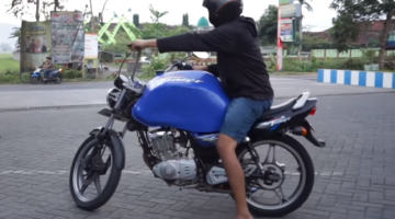 Viral Tangki Siluman Suzuki Thunder 125 di Pontianak, Kok Dilarang Isi BBM?